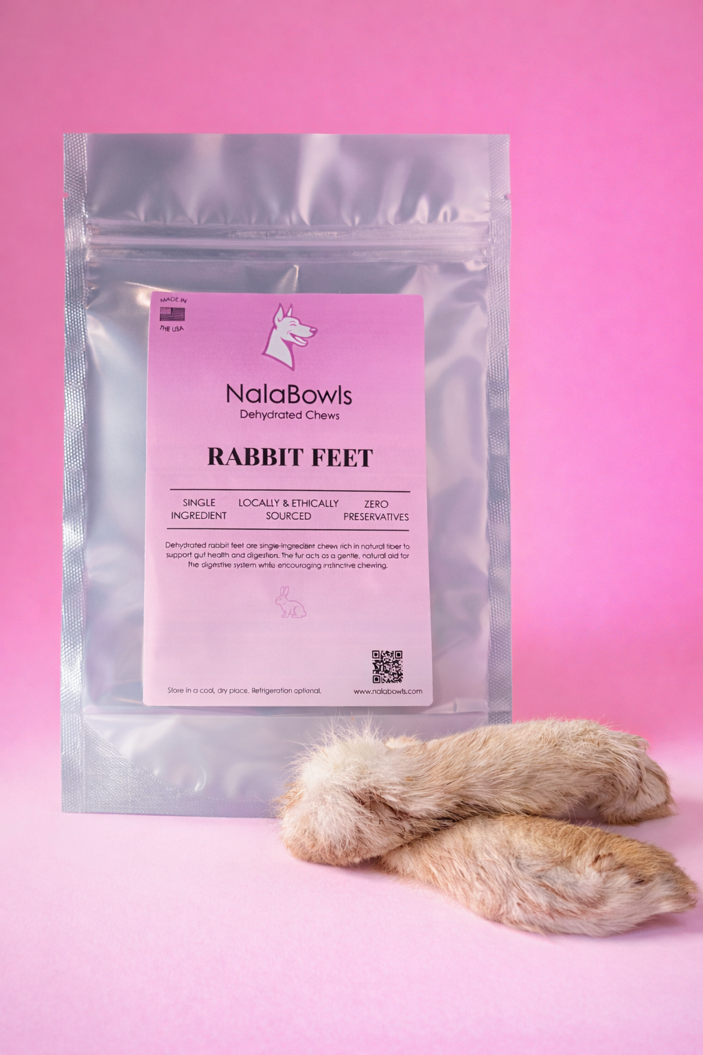 Dehydrated Rabbit Feet