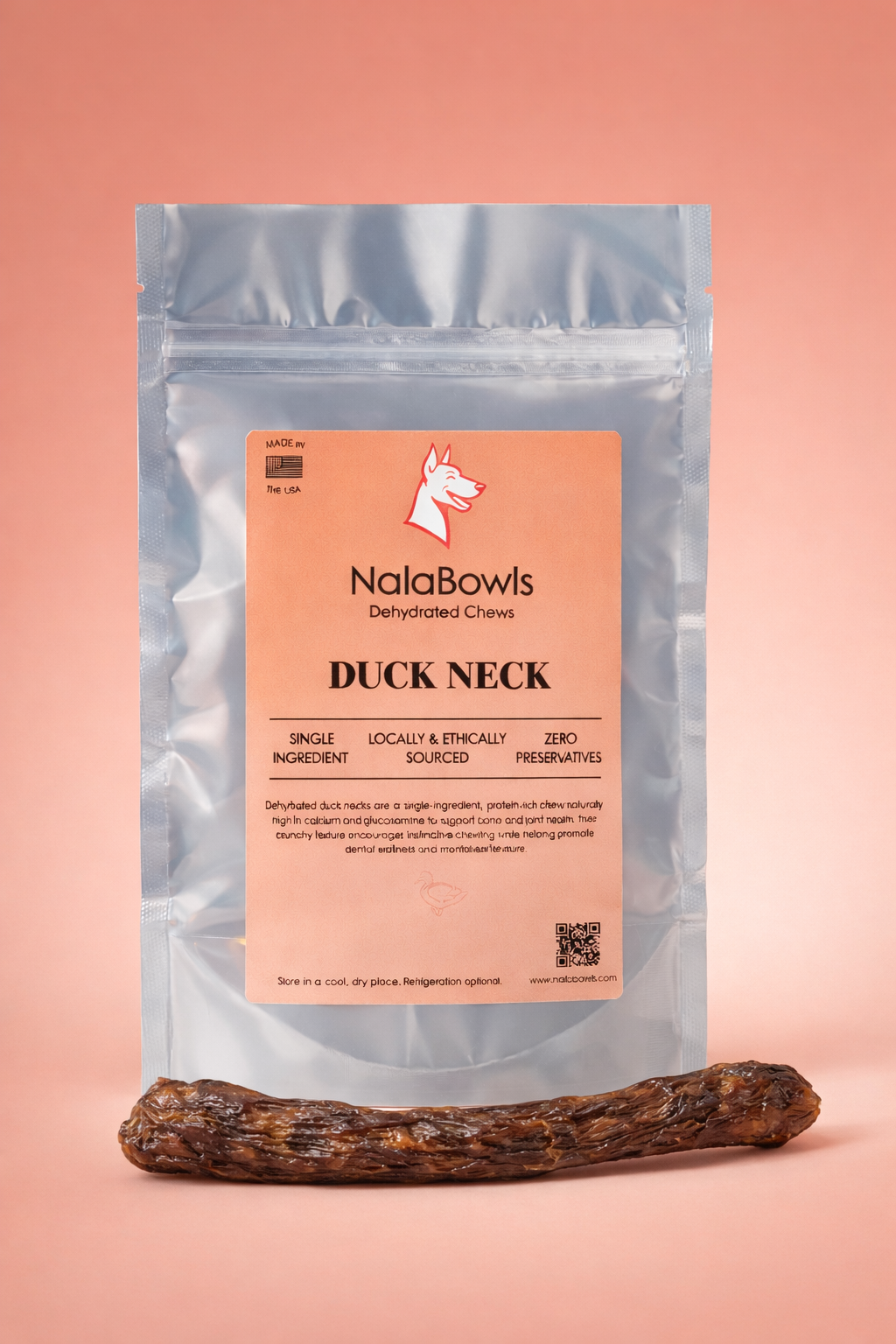 Dehydrated Duck Neck