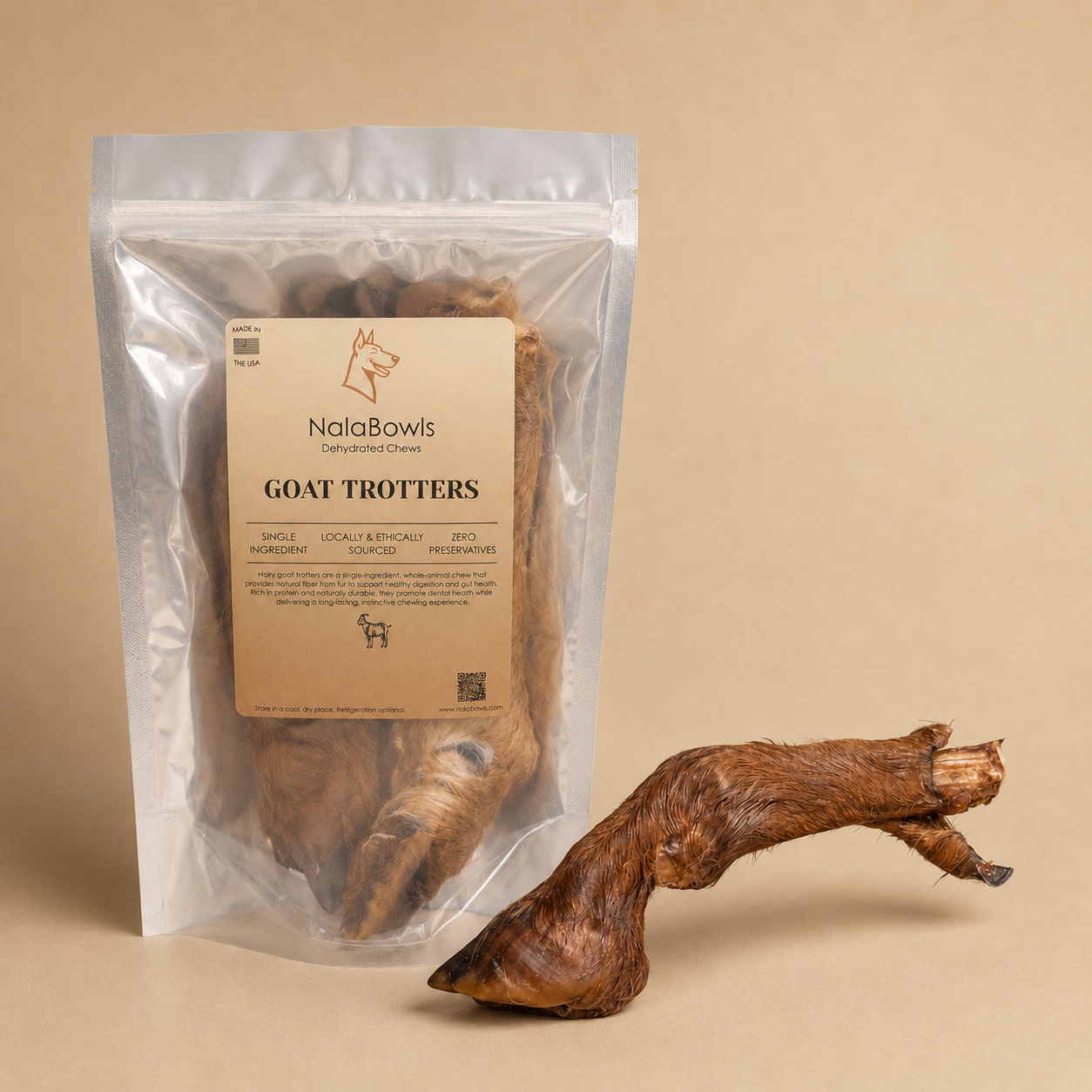 Dehydrated Goat Trotters